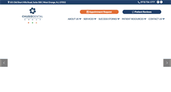 Desktop Screenshot of chusiddentalgroup.com